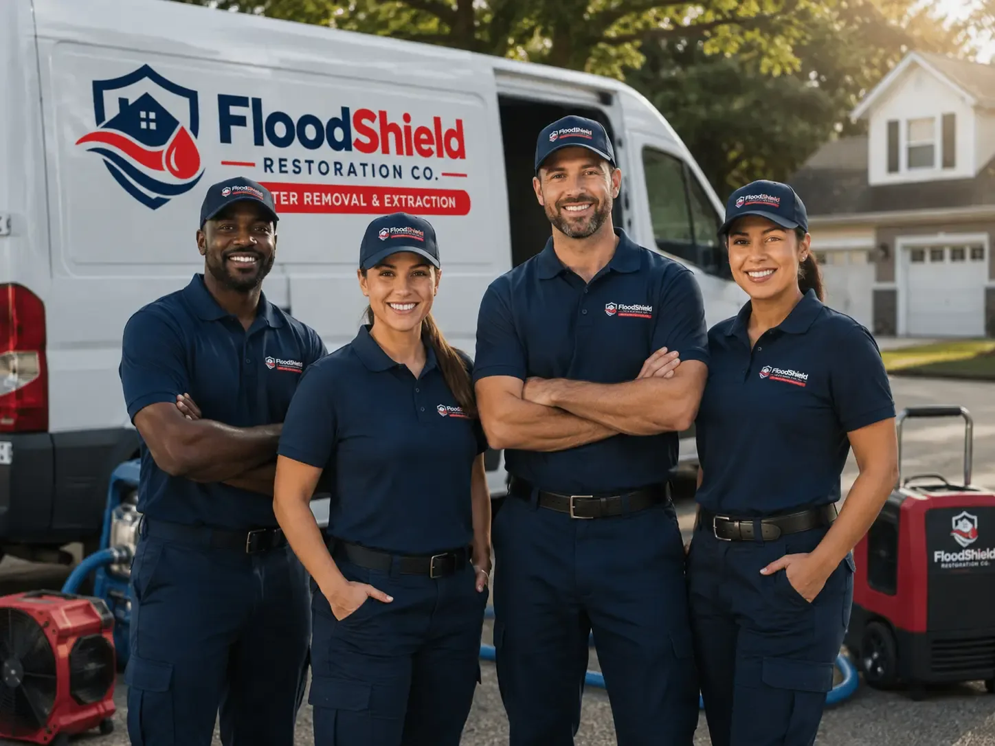 Flood Damage Restoration company in Rew, PA