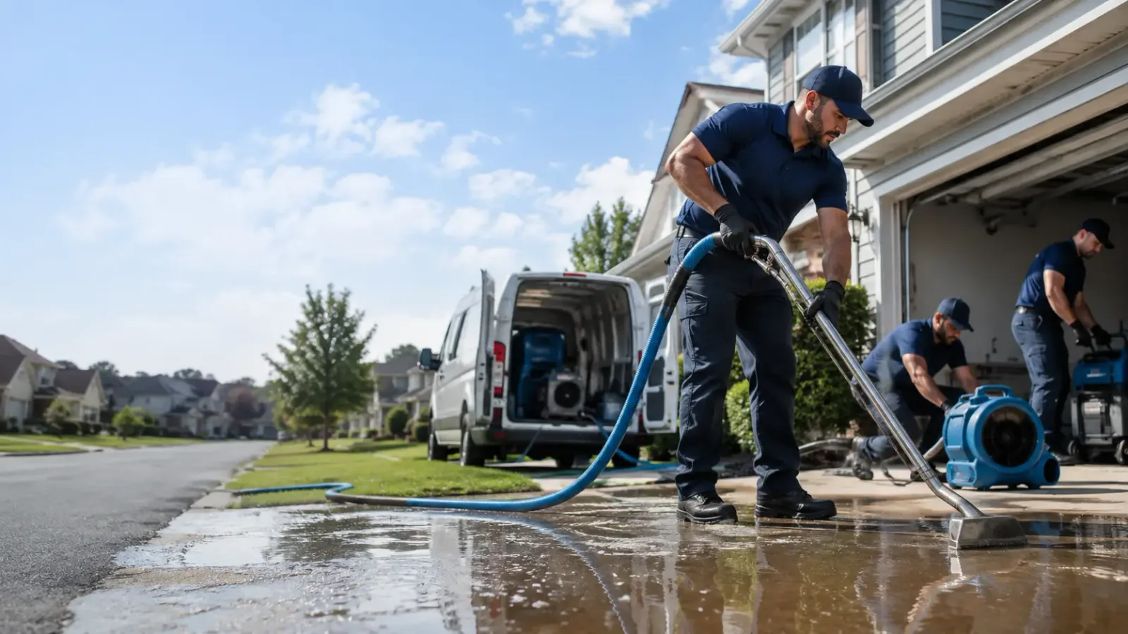 Flood Damage Restoration in Rew, PA
